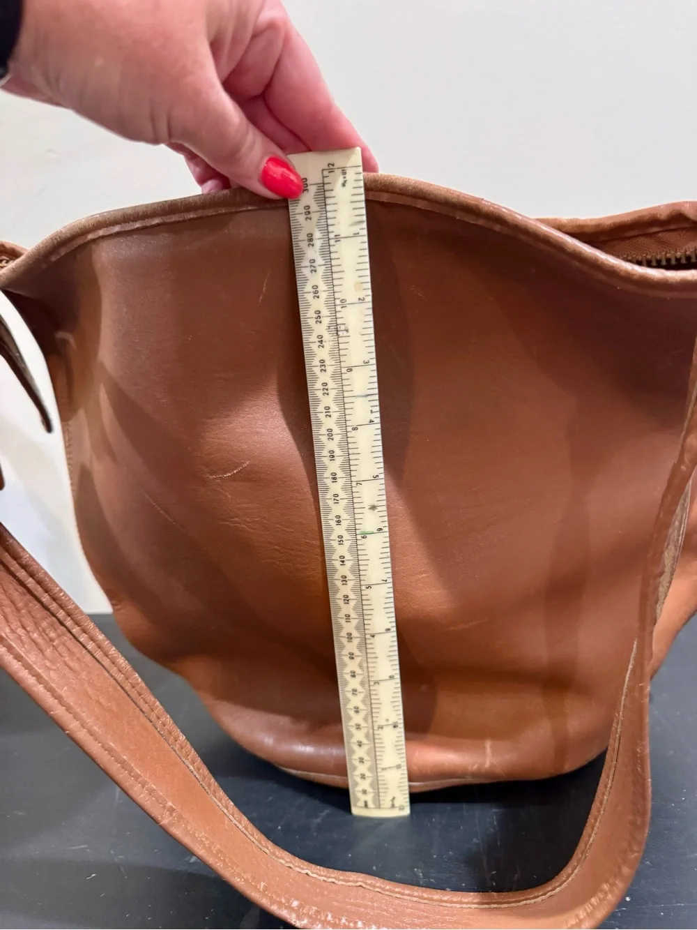 Coach Vintage, Leather Hobo Shoulder Bag, Large Duffle Sac, Rare